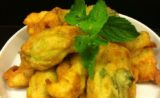 Les beignets de fleurs de courgettes