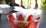 Les verrines aux fraises, mascarpone et spéculos
