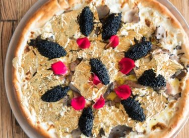 C’est Noël, offrez-vous une pizza en or