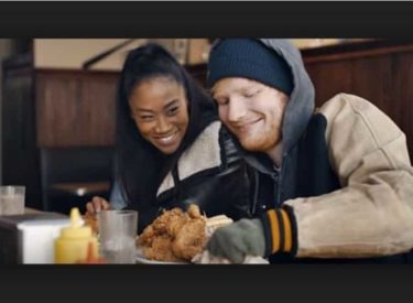 Ed Sheeran, le nouvel atout marketing des fast foods !