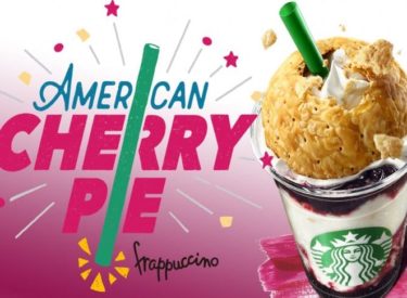 Starbucks lance son Frapuccino Cherry Pie !