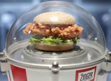 Zinger, le burger KFC qui a voyagé dans l’espace