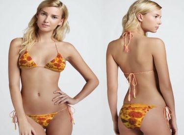 Découvrez le Pizza-kini : un bikini fait en pizza