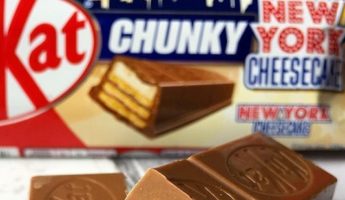 Londres accueille le Kit Kat Chunky New York Cheesecake