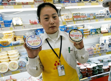 Le camembert interdit en Chine !